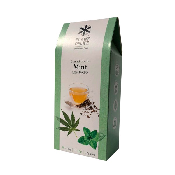 Plant Of Life BIO CBD Hemp Tea - Mint