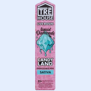 Candy Land Tre House Live Rosin Liquid Diamonds Vape 2G