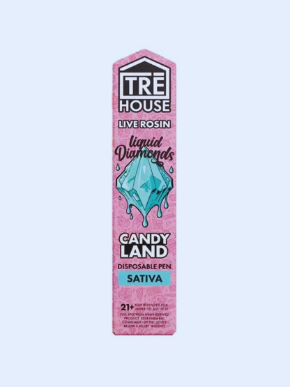 Candy Land Tre House Live Rosin Liquid Diamonds Vape 2G