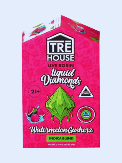 Watermelon Gusherz TRE House Live Rosin Liquid Diamonds Disposable 3.5G